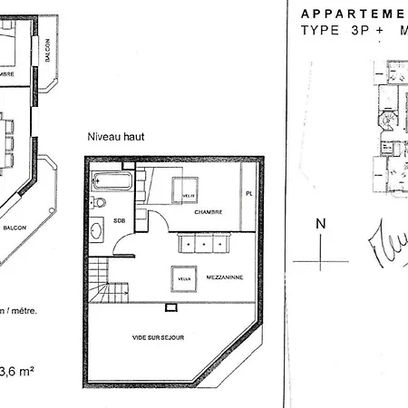 Duplex 2 -balcon-parking-carnot A2b269 * Cannes